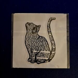 (3 for $20) Cat Vinyl Sticker
